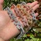 VVS Moissanite Cross Infinity Cuban Link Chain CustomDiamJewel