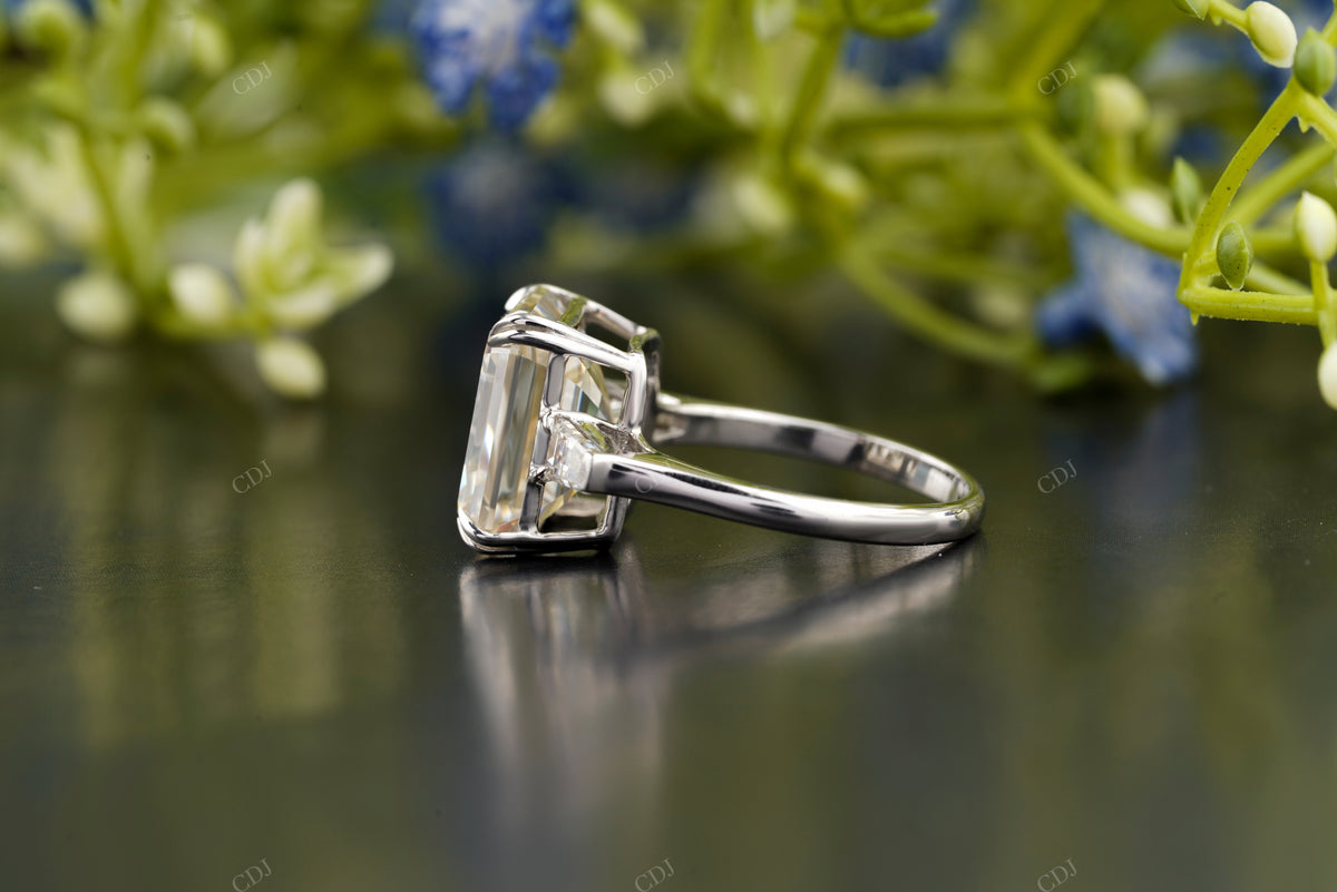 Lab-Grown Diamond Three-Stone Ring customdiamjewel