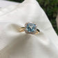 Vintage Halo Moissanite Bridal Anniversary Ring customdiamjewel