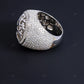 S925 Silver Moissanite Tree Men's Hip Hop Ring hip hop jewelry customdiamjewel