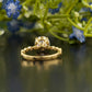 Round Lab-Grown Diamond Vintage Ring customdiamjewel