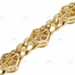 Semi Iced Out VVS moissanite New style Cuban Bracelet hip hop jewelry CustomDiamJewel
