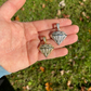 Iced Diamond Shape Bling Moissanite Pendant  customdiamjewel   
