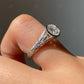 Bezel Set Lab Grown Diamond Vintage Ring customdiamjewel