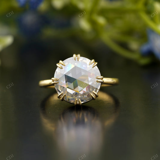 Rose Cut Lab-Grown Diamond Ring customdiamjewel