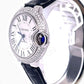 Custom Round Shape Cartier Moissanite Bezel Watch customdiamjewel