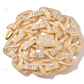 20mm Baguette Moissanite Mariner Link Trendy Chain hip hop jewelry CustomDiamJewel