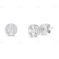 Baguette & Round Diamond Stud Earrings Stud earrings CustomDiamJewel