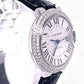 Custom Round Shape Cartier Moissanite Bezel Watch customdiamjewel
