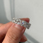 Marquise Leaf Lab Grown Diamond Eternity Band customdiamjewel
