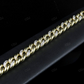 Silver Moissanite Simple Atlernating Cuban Bracelet hip hop jewelry CustomDiamJewel