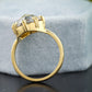 Rose Cut Lab-Grown Diamond Ring customdiamjewel
