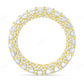 3Ct Emerald Moissanite Hidden Halo Full Eternity Band Ring hip hop jewelry CustomDiamJewel