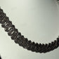 18MM Black Moissanite Diamond Sterling Silver Hip Hop Cuban Chain  customdiamjewel   
