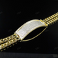 925 Sterling Silver Two String Mens Cuban Bracelet hip hop jewelry CustomDiamJewel