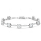 VVS Moissanite 925 Sterling Silver Stylish Tennis Bracelet CustomDiamJewel