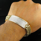 925 Sterling Silver Two String Mens Cuban Bracelet hip hop jewelry CustomDiamJewel
