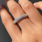 Lab Grown Diamond Round Cut Stacking Band customdiamjewel