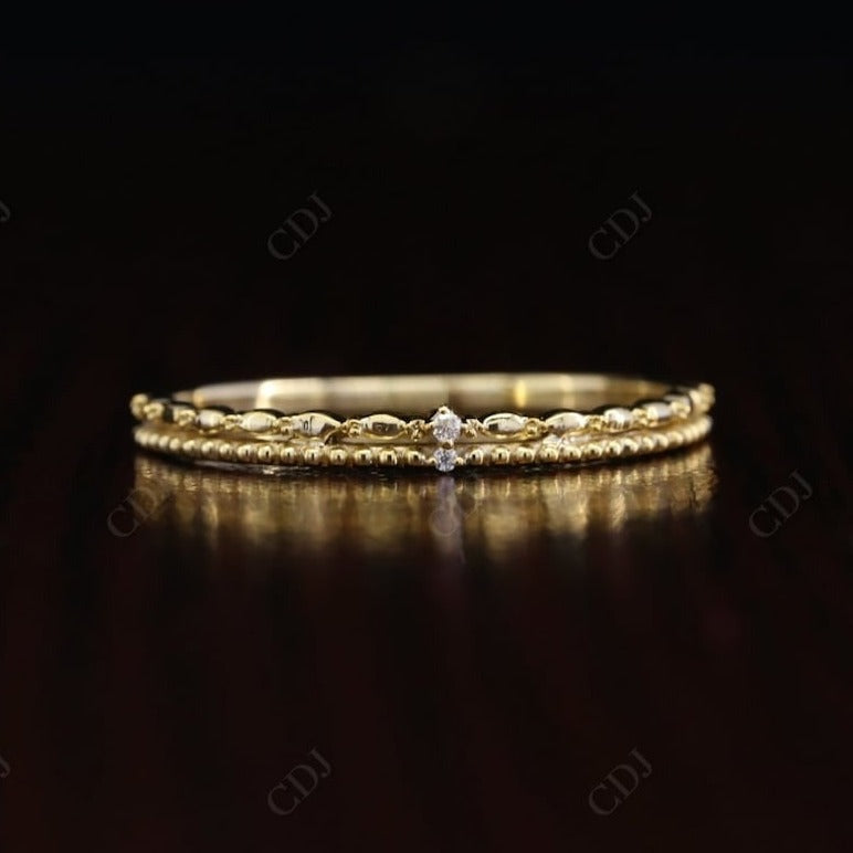 Half Eternity 14K solid Gold Real Diamond Bubble Wedding Band customdiamjewel Sterling Silver Yellow Gold VVS-EF