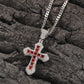 Moissanite Diamond Iced Out Custom Cross Pendant  CustomDiamJewel   