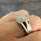 Designer Diamond Hip Hop Iced Ring  customdiamjewel   