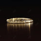 Half Eternity 14K solid Gold Real Diamond Bubble Wedding Band customdiamjewel