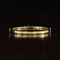 Half Eternity 14K solid Gold Real Diamond Bubble Wedding Band customdiamjewel