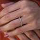 Half Eternity 14K solid Gold Real Diamond Bubble Wedding Band customdiamjewel