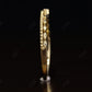 Half Eternity 14K solid Gold Real Diamond Bubble Wedding Band customdiamjewel