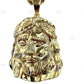Sterling Silver Gold Plated Jesus Pendant hip hop jewelry CustomDiamJewel