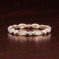 Round Shaped 0.25CTW Lab Grown Diamond Wedding Band  customdiamjewel   