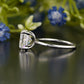 Cushion Lab-Grown Diamond Solitaire Ring customdiamjewel