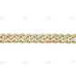 Three Stone Silver Moissanite Unisex Cuban Bracelet hip hop jewelry CustomDiamJewel