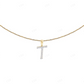 0.33 CTW 10K Gold Diamond T Initial Pendant CustomDiamJewel