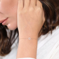 0.09CTW Moissanite Round Disc Diamond Bracelet  customdiamjewel   