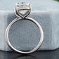 Cushion Lab-Grown Diamond Solitaire Ring customdiamjewel