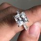 Princess Cut Lab Grown Diamond Engagement Ring customdiamjewel