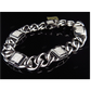Custom Designed Silver Moissanite Cuban Bracelet hip hop jewelry CustomDiamJewel