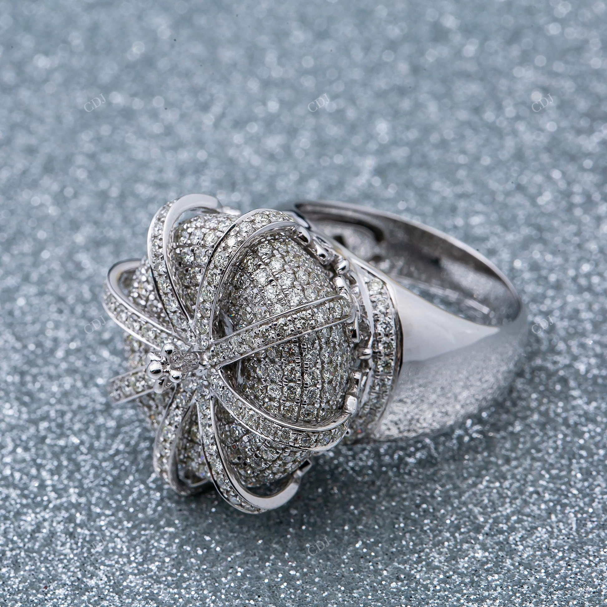 S925 Sterling Silver King Crown Engagement Ring hip hop jewelry customdiamjewel