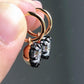 Heart Cut Lab Grown Diamond Gold Earrings customdiamjewel