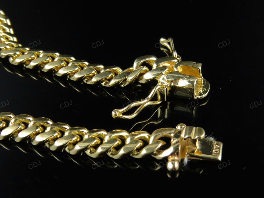 Silver Moissanite Trendy ID Cuban Bracelet For Mens hip hop jewelry CustomDiamJewel
