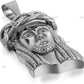 Custom Sterling Silver Crown Head Jesus Pendant hip hop jewelry CustomDiamJewel