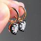 Heart Cut Lab Grown Diamond Gold Earrings customdiamjewel