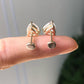 Classic Trillion Cut Lab Grown Diamond Earrings customdiamjewel