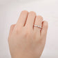 0.6CTW Six Round Cut Natural Diamond Wedding Band Wedding Band customdiamjewel   