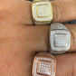 14K Gold Lab Grown Diamond Icy Hip Hop Ring  customdiamjewel   