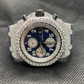 Royal and Classic Custom Made Hip Hop Moissanite Watch GRA Certified Wholesale Diamond Watch