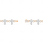 Two Tone Natural Diamond Iced Out Cross Bracelet For Men CustomDiamJewel