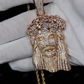 Hip Hop Moissanite Custom Jesus Face Pendant hip hop jewelry CustomDiamJewel