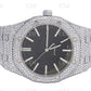 Luxury VVS1 Moissanite Diamond Automatic Movement Watch customdiamjewel